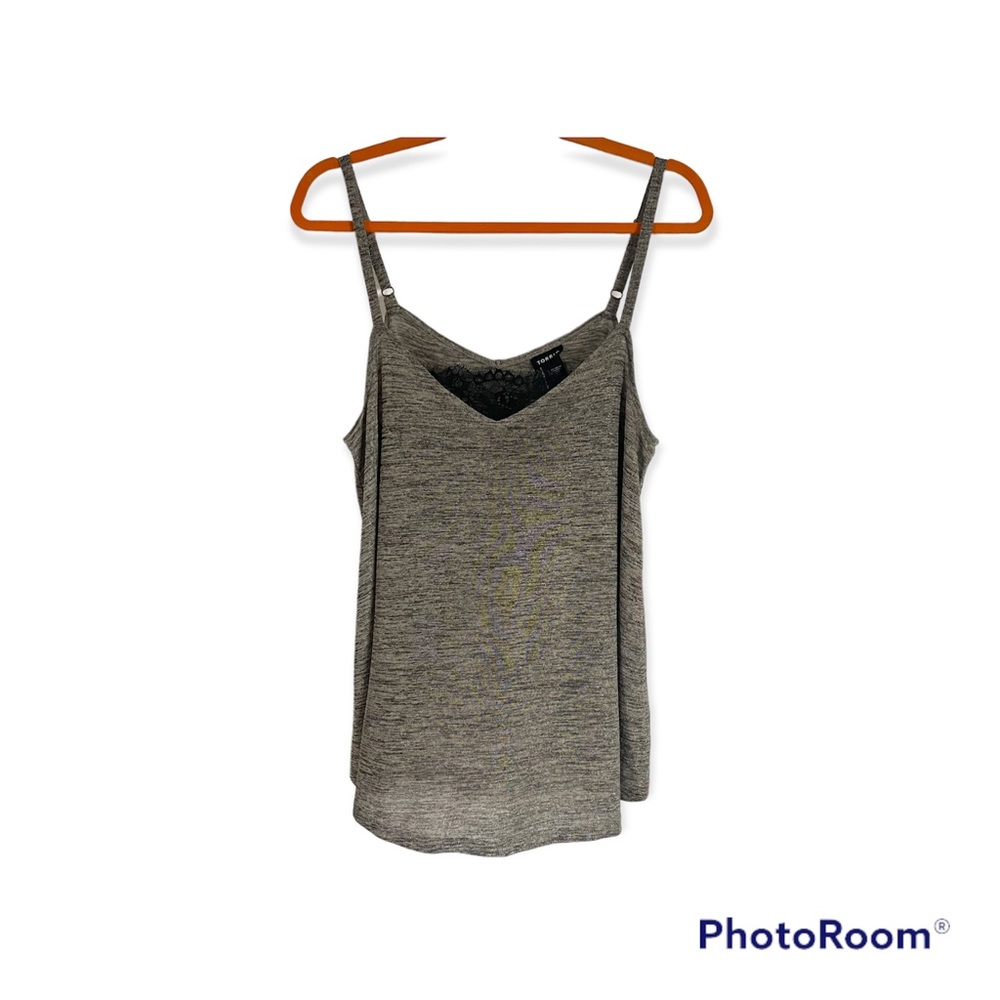 SPARKLY HOLIDAY TORRID CAMISOLE WITH LACE